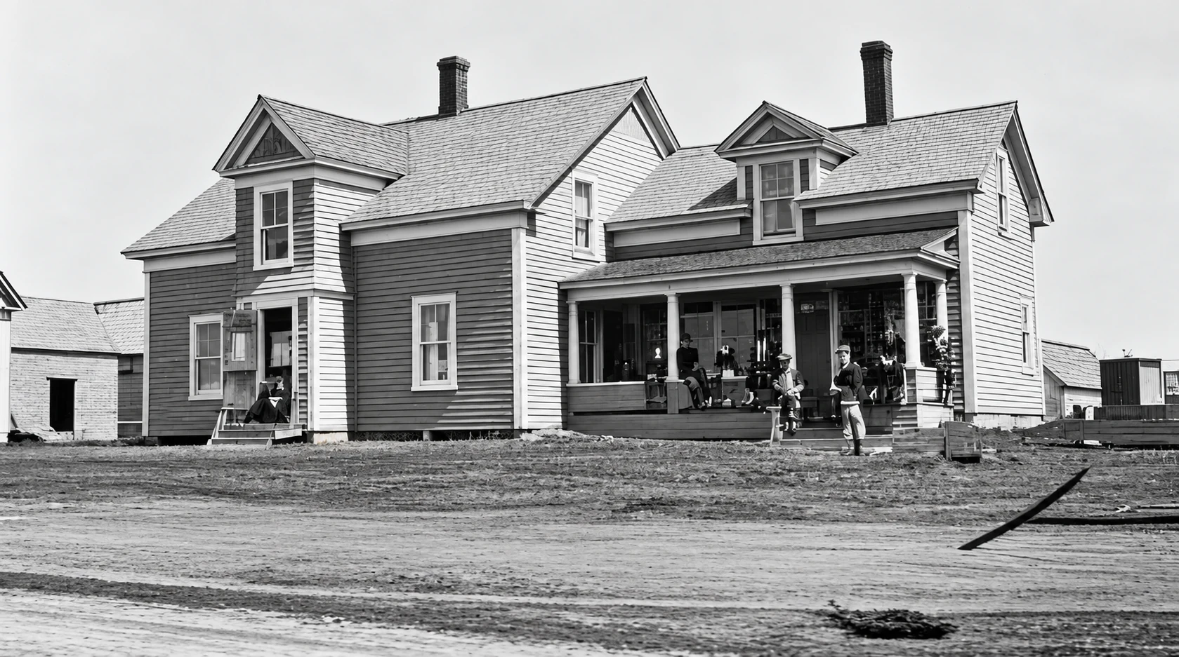 Une maison de Comeauville en 1918