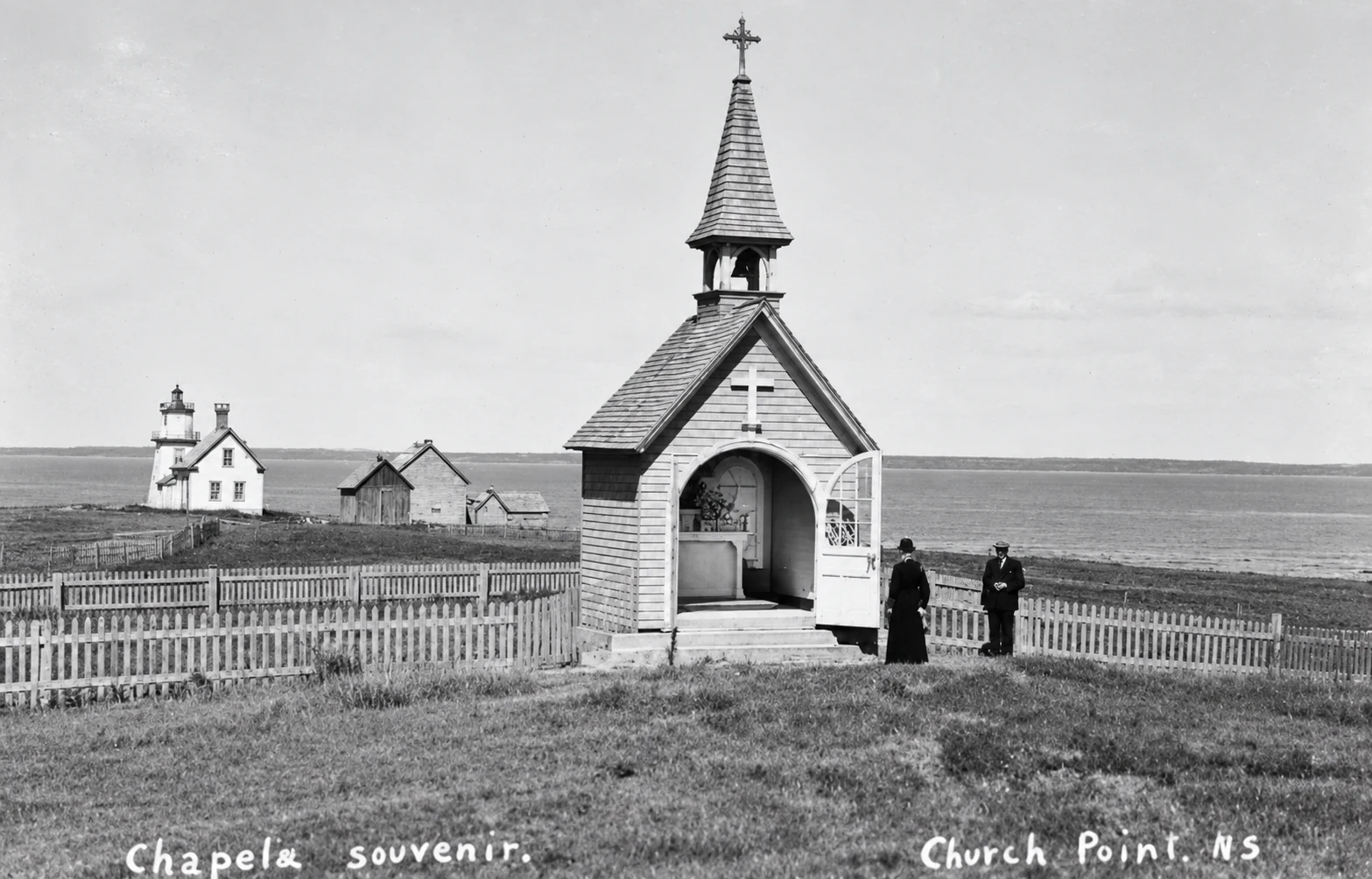 Capilla de recuerdo en 1933