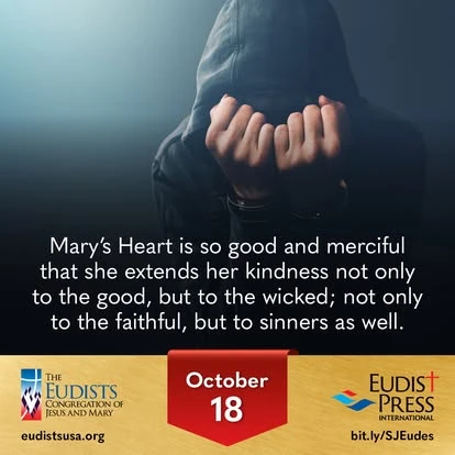 Image du 18 octobre : la miséricorde du Cœur de Marie